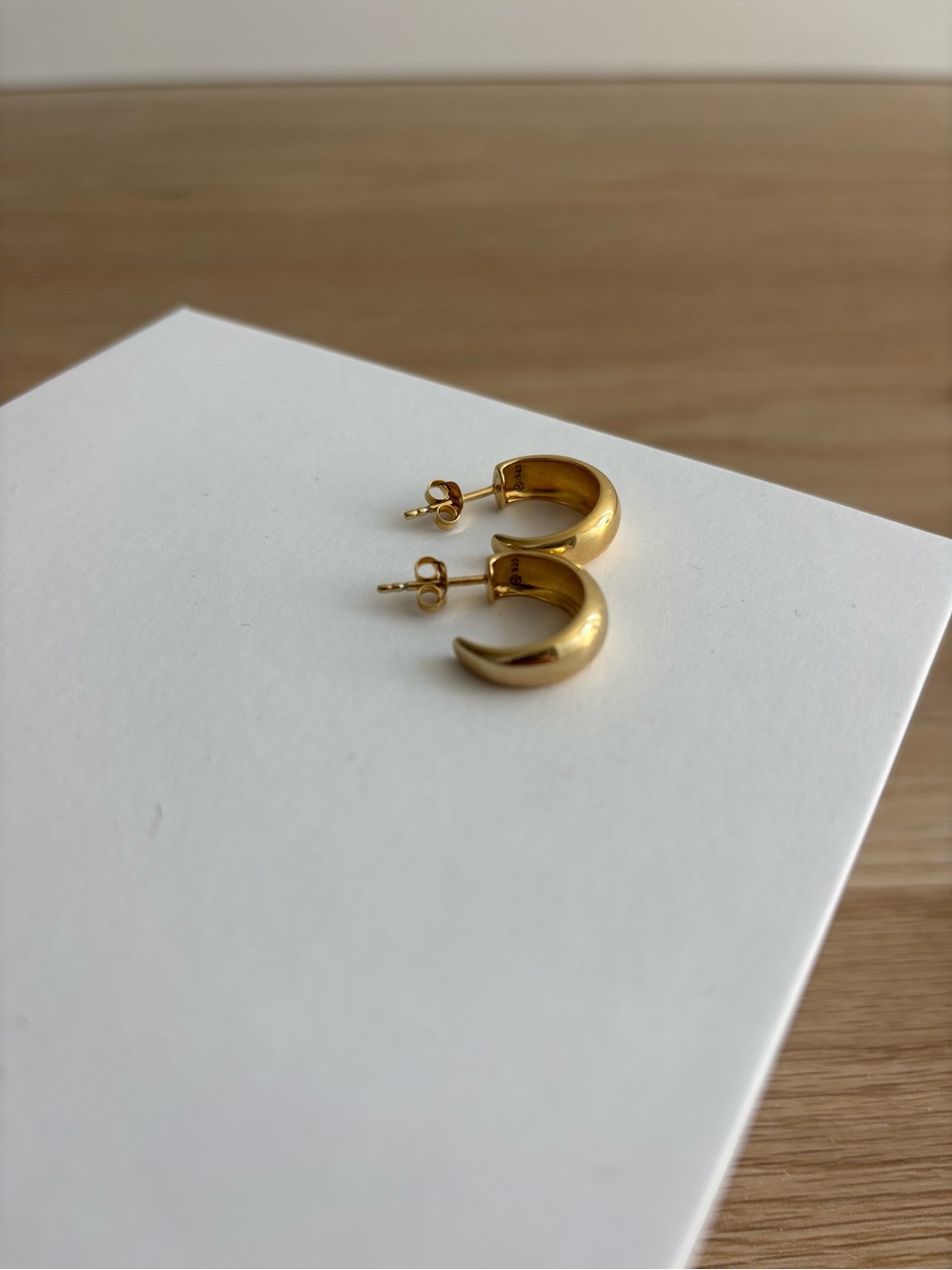 Mejuri Dome Mini Hoop Earrings - Picture 7 of 8